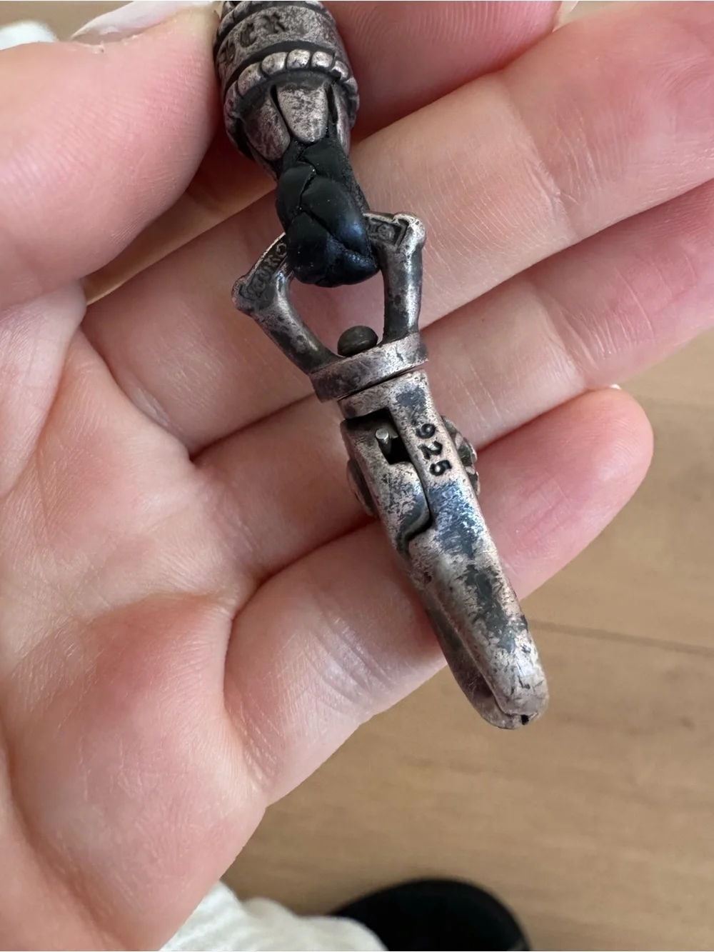 Authentic Chrome Hearts Lanyard Necklace